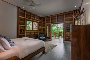 Deluxe-Doppel- oder -Zweibettzimmer, Terrasse, Gartenblick