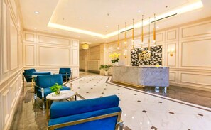 Deluxe Apartment, 3 Bedrooms, Accessible, Pool Access | Living area | Smart TV - Sunny Saigon Apartments & Hotel (Ho Chi Minh City)