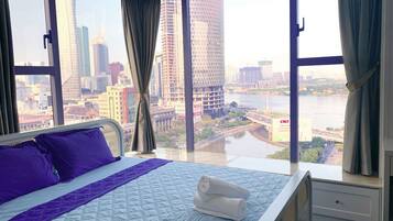 1 habitación, caja de seguridad en la habitación y muebles diferentes