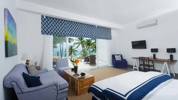 Executive suite, 1 kingsize bed | 1 slaapkamer, een minibar, een kluis op de kamer, een bureau