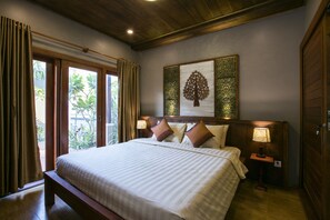 Discovery Family Suite | Minibar, in-room safe, desk, free WiFi - Image d' Angkor Boutique Villa (Siem Reap)