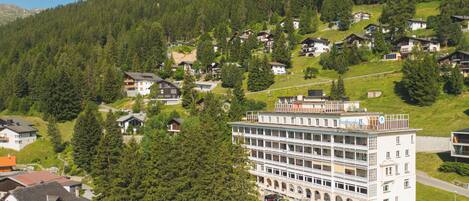 Facciata della struttura