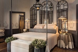 Garden Suite | Frette Italian sheets, premium bedding, down comforters, pillowtop beds