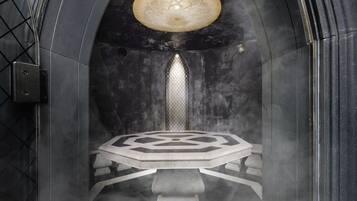 Couples treatment rooms, Turkish bath, body treatments, facials