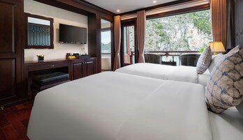 Quarto duplo júnior, sacada (Suite)