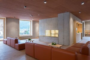 Sala de estar en el lobby