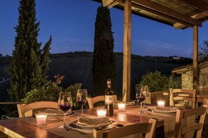 Restauration en plein air