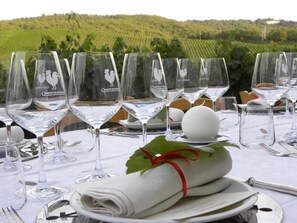 Restauration en plein air