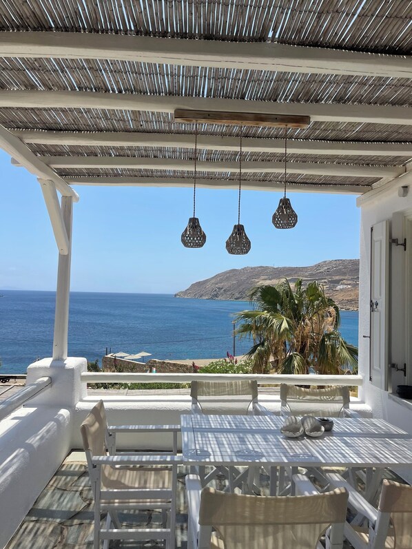 Apartment, 2 Bedrooms, 2 Bathrooms | Terrace/patio - Salty Houses (Mykonos)