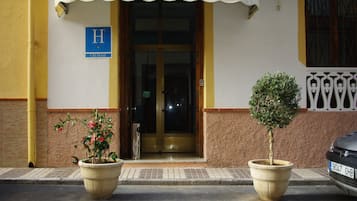 Entrada de la propiedad