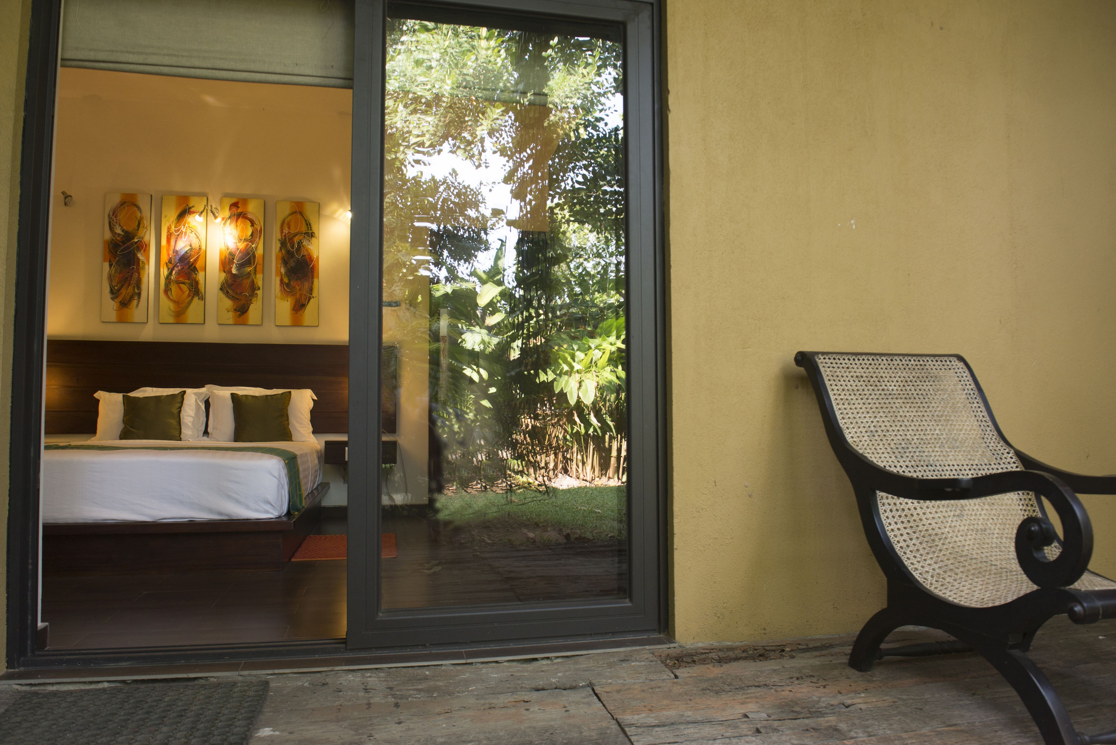 Standard Double Room, 1 Queen Bed, Garden Area | Terrace/patio