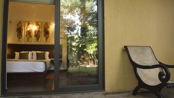 Standard Double Room, 1 Queen Bed, Garden Area | Terrace/patio