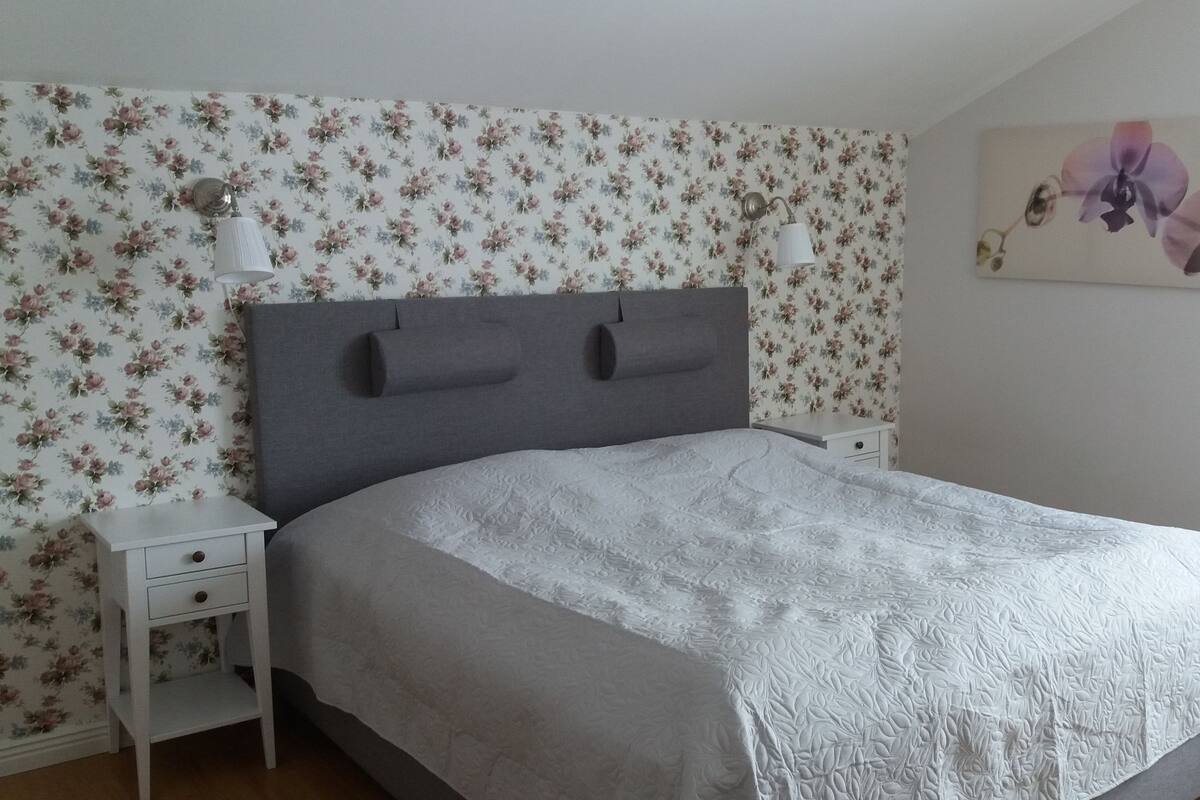 Chambre Double, vue jardin