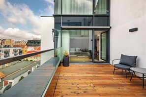 Studio, Terrace | Terrace/patio - Karlin Residence by TKC (Prague)