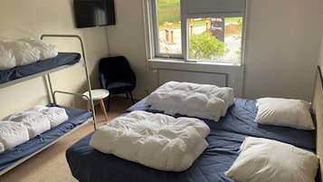Wifi gratis y ropa de cama