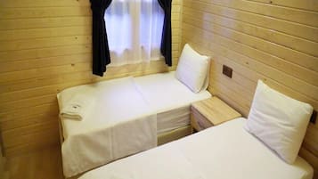 1 slaapkamer, luxe beddengoed, een kluis op de kamer, een bureau