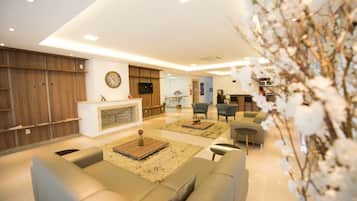 Sala de estar en el lobby