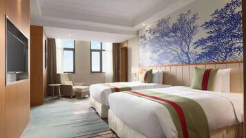 Habitación Deluxe, 2 camas individuales, para no fumadores | Minibar, caja de seguridad en la habitación y escritorio