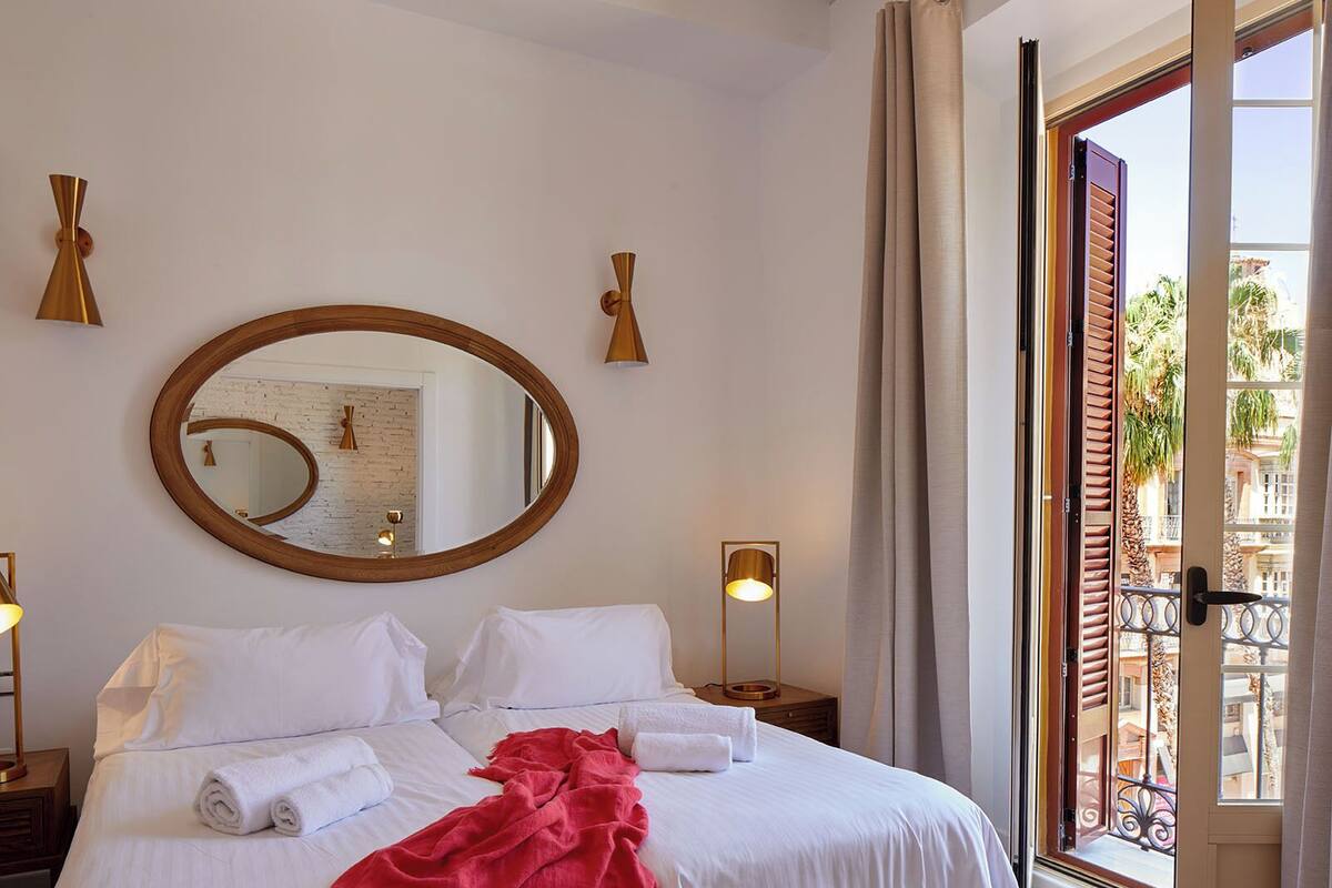 1 dormitorio, sábanas de algodón egipcio, ropa de cama de alta calidad