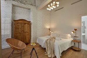 Apartamento Premium (2 Bedrooms Apartment with Balcony) | 1 dormitorio, sábanas de algodón egipcio, ropa de cama de alta calidad