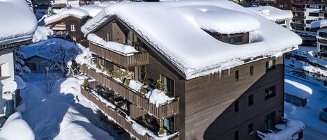 Fassade der Unterkunft