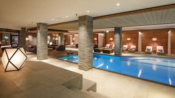Sauna, hot tub, steam room, massages