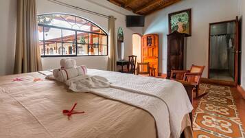 Presidential Suite, Pool View | Premium bedding, desk, free rollaway beds, free WiFi