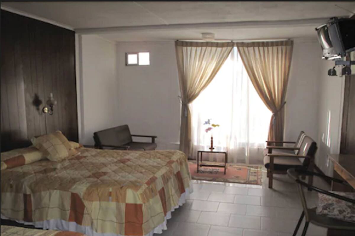 Quadruple Room, Poolside | Rollaway beds, bed sheets