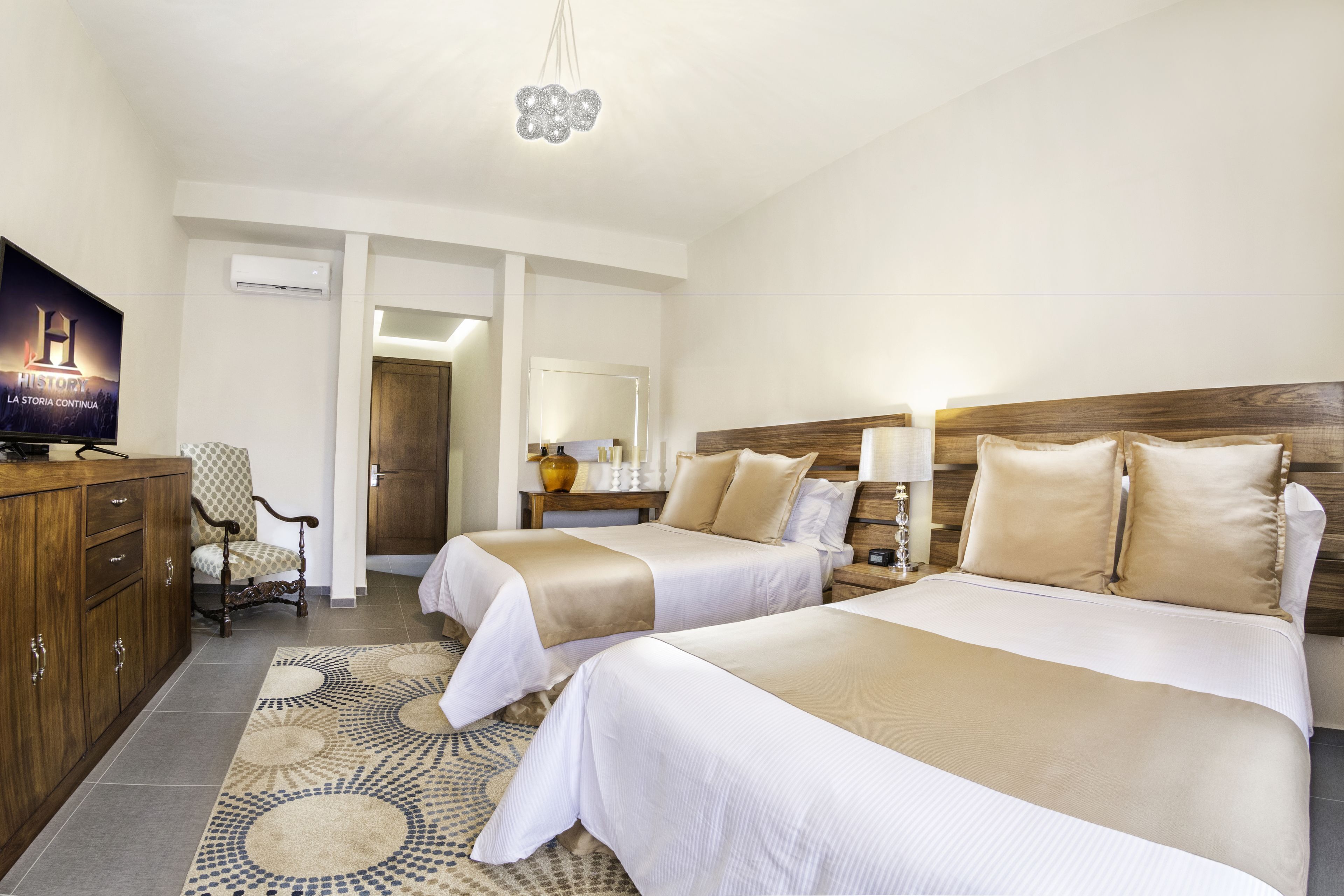 In-room safe, desk, laptop workspace, iron/ironing board