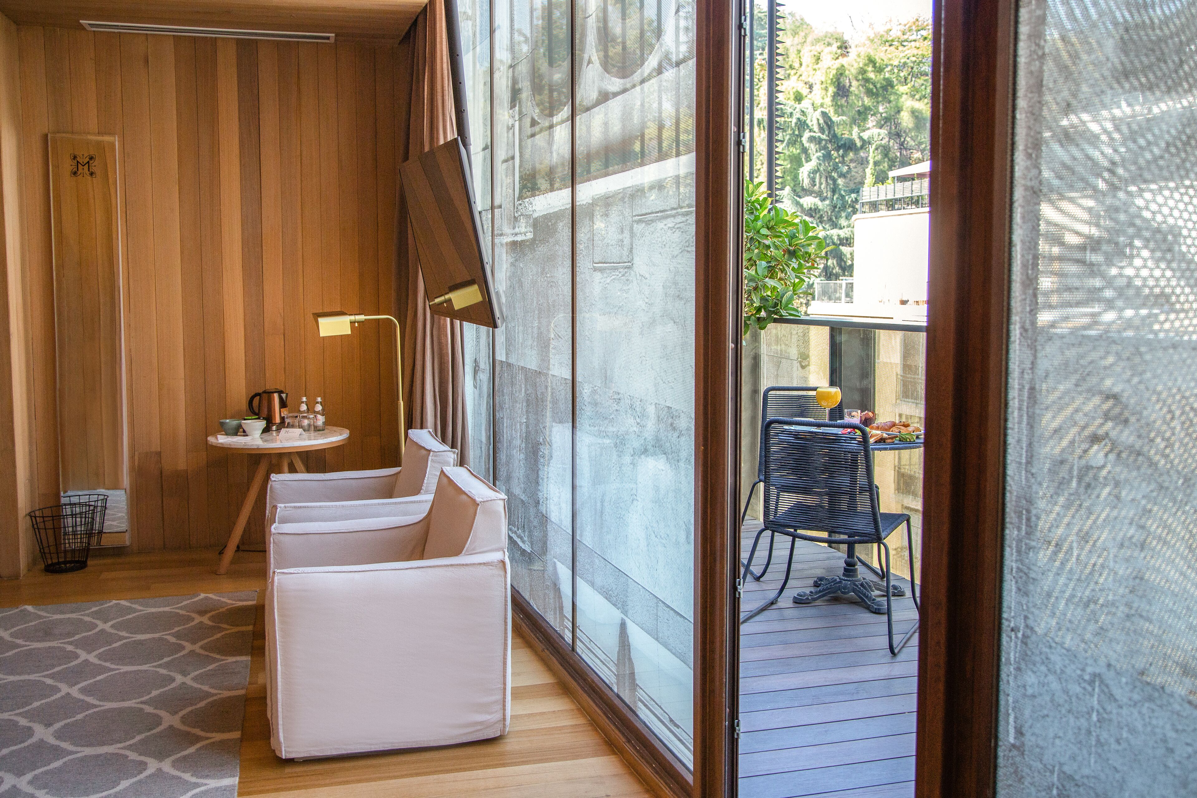 deluxe double room, terrace, city view | balcony view