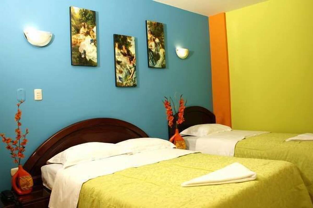 Desk, rollaway beds, free WiFi