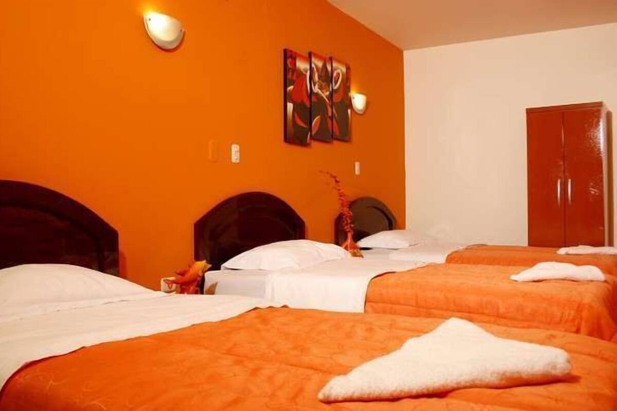 Desk, rollaway beds, free WiFi