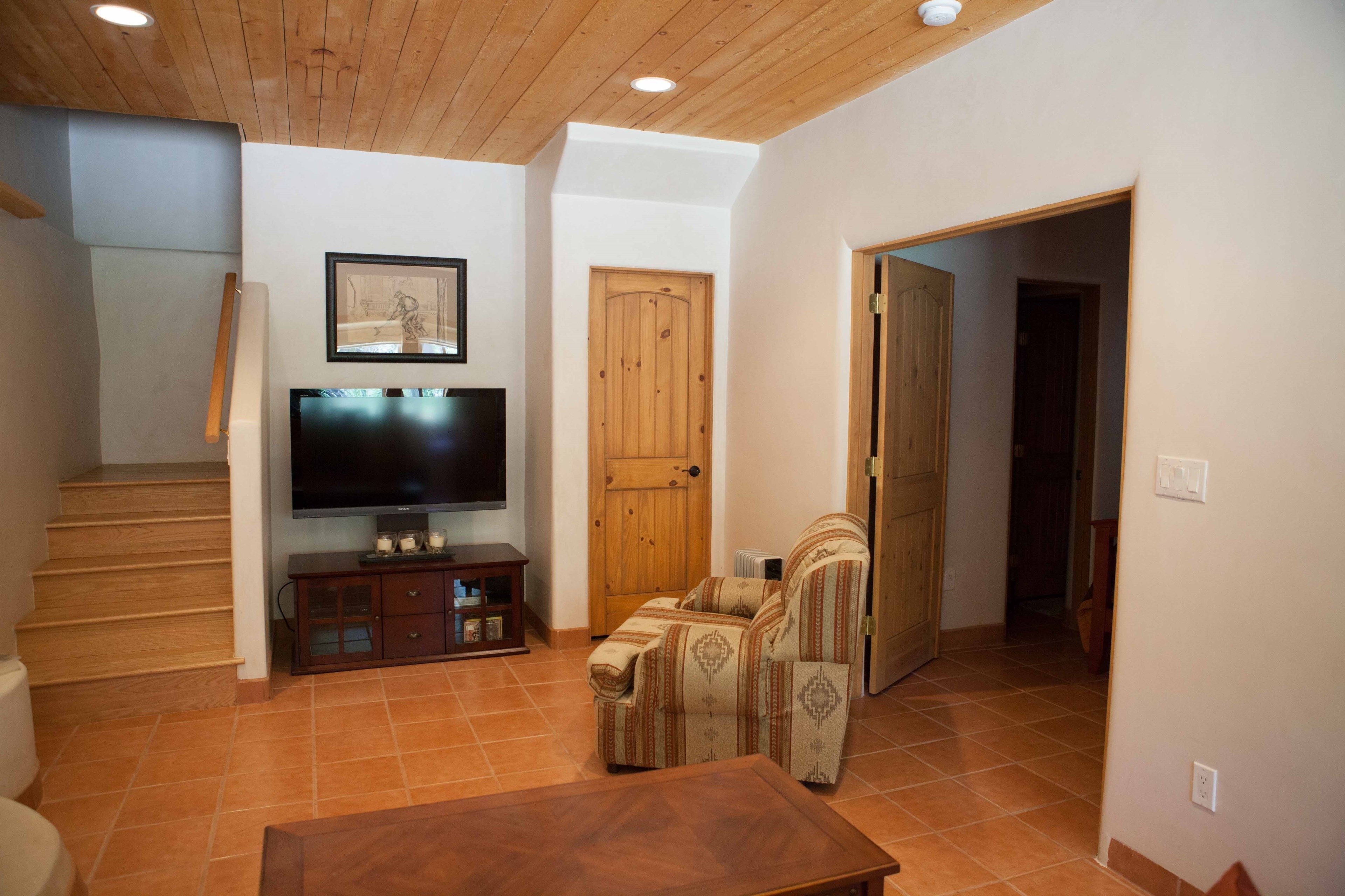 luxury villa, 3 bedrooms, kitchen, mountain view | living area | flat-screen tv, fireplace, dvd player