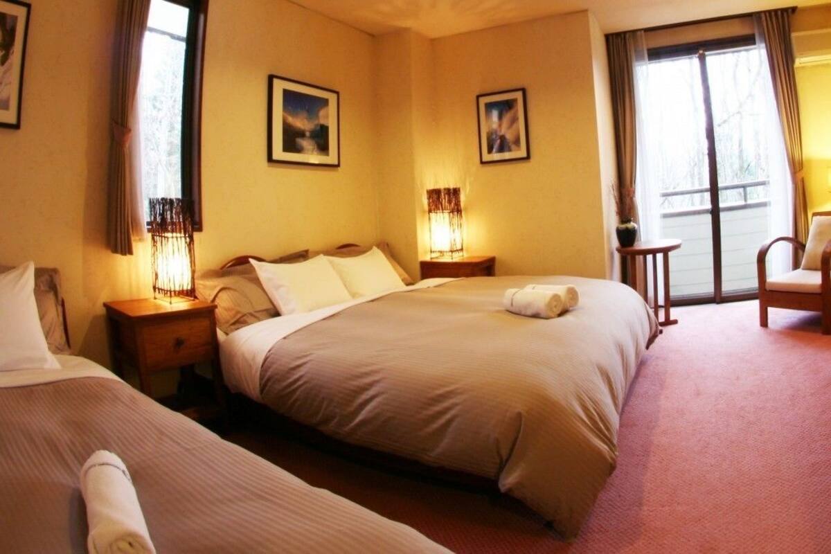 Tremannsrom (Morino Lodge - 4692-3 Hokujo) | Safe på rommet, lydisolert, wi-fi (inkludert) og sengetøy