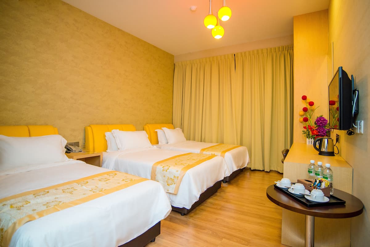 Premium bedding, in-room safe, desk, iron/ironing board