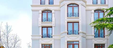 Façade de l’hébergement