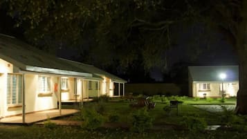 Front of property – evening/night