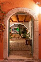 Entrada de la propiedad