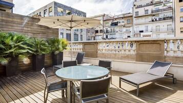 Superior Penthouse, 1 Bedroom, Terrace | Terrace/patio
