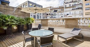 Superior Penthouse, 1 Bedroom, Terrace | Terrace/patio - Murmuri Residence Mercader (Barcelona)