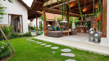 Área para banquetes al aire libre