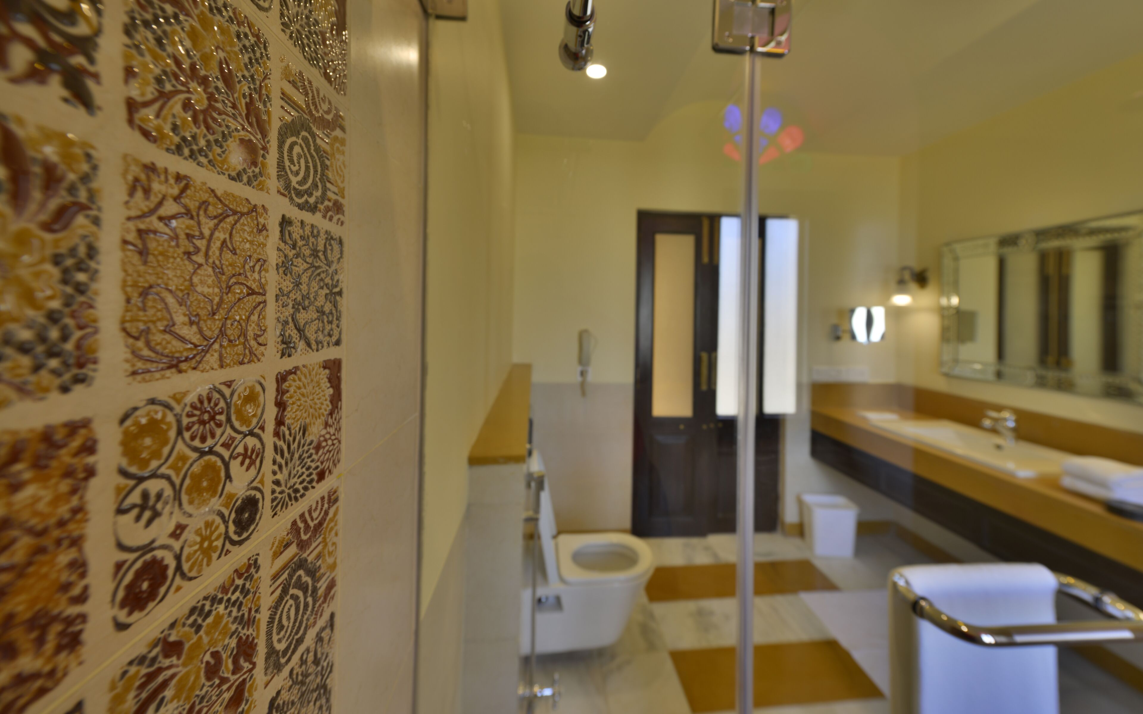 free toiletries, hair dryer, bathrobes, slippers