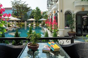 Deluxe Room | Balcony view - Green Tea Homestay (Da Nang)