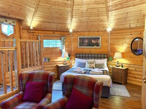 浪漫小屋 (Deer Lodge) | 1 間睡房、防敏寢具、獨特設計、獨特裝修