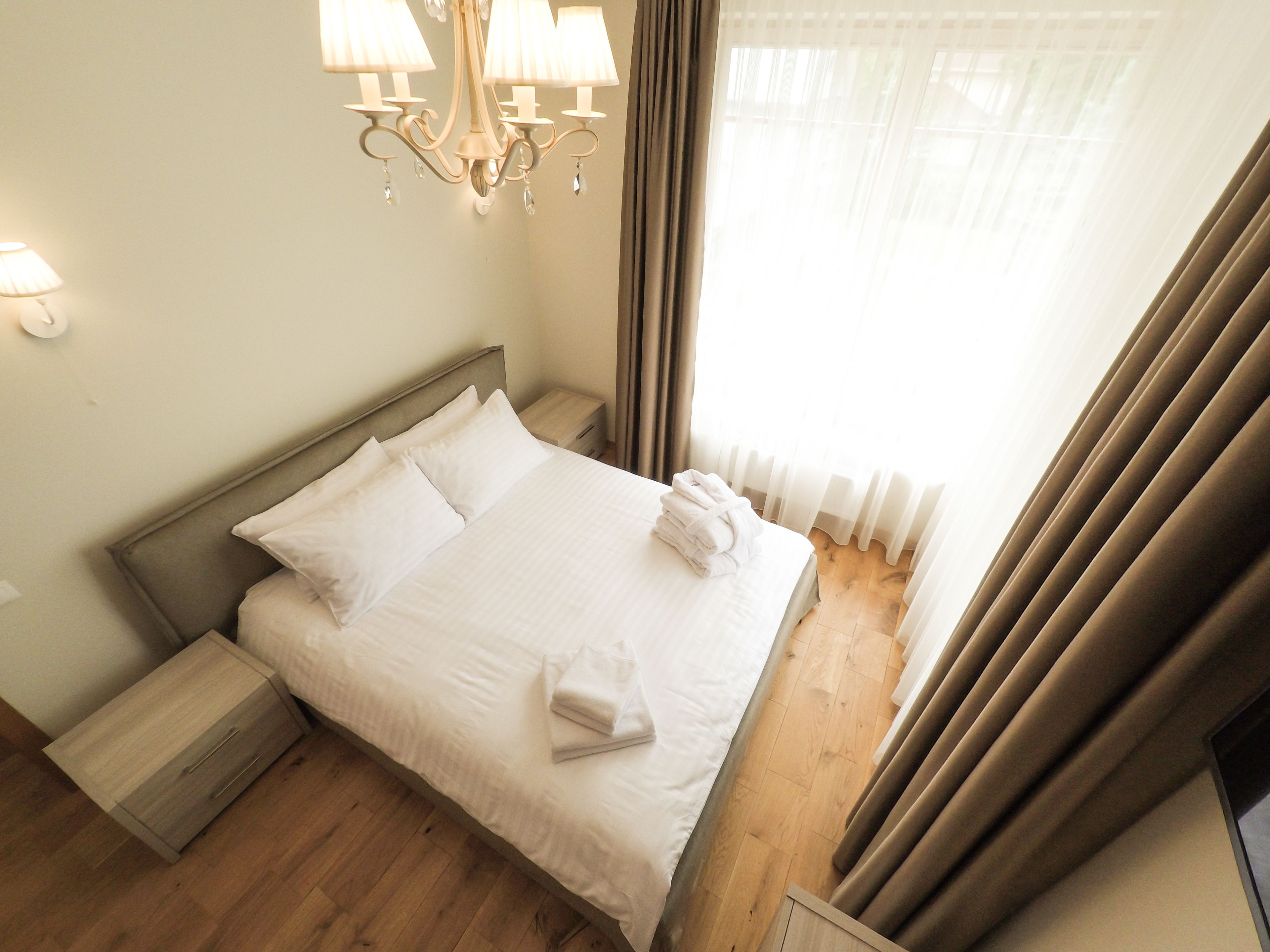 Luxury Apartment, 1 Bedroom, Balcony | 1 bedroom, premium bedding, in-room safe, blackout drapes