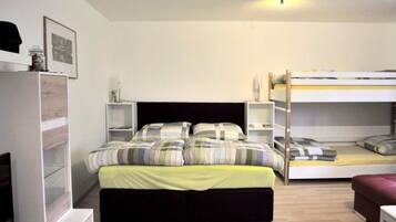 Premium bedding, free WiFi, bed sheets