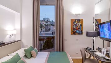 Chambre Double Deluxe, balcon, vue ville | Vue de la chambre