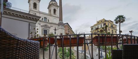 Chambre Double Deluxe, balcon, vue ville | Balcon