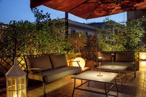 Superior Single Room | Terrace/patio - Hotel Monte Cenci (Rome)