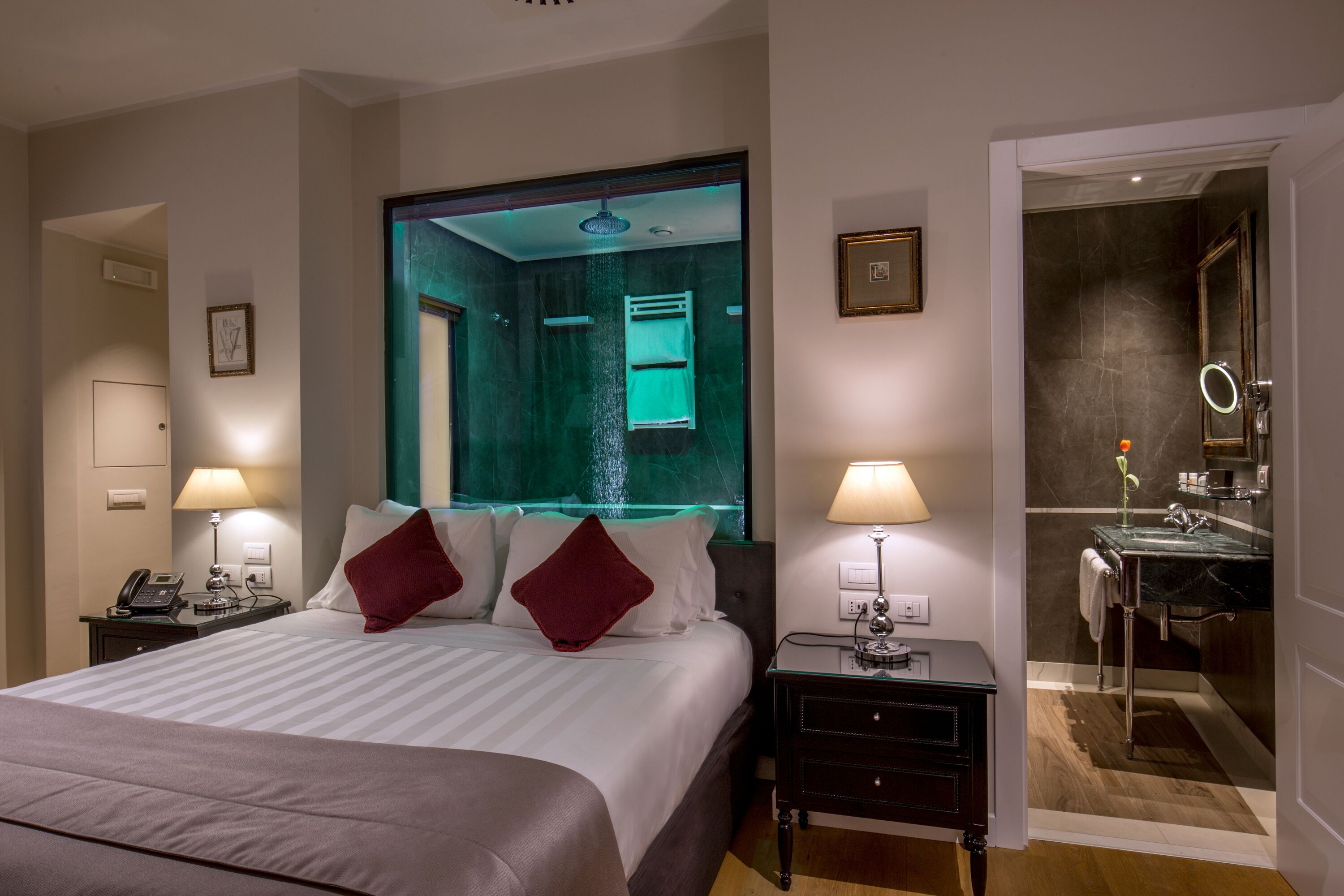 deluxe double room | 1 bedroom, frette italian sheets, premium bedding, down duvets